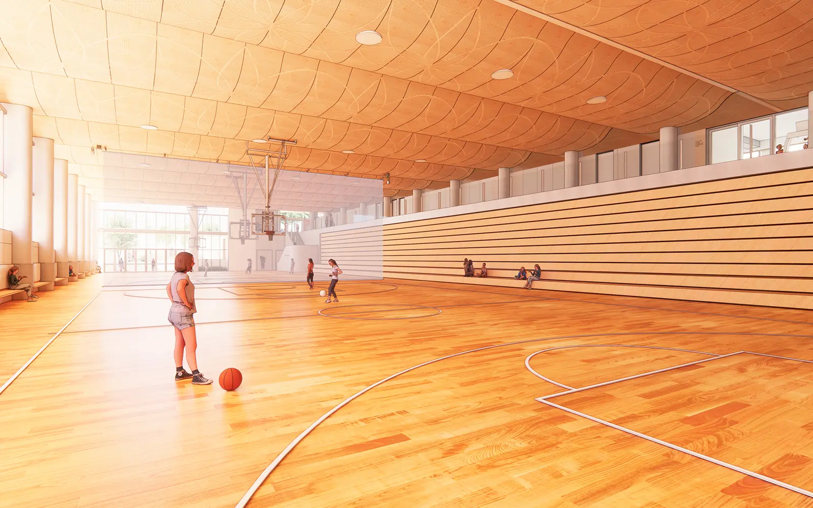 Kambala-The-Master-Plan-Gallery-Indoor-Courts-4