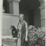 Miss Fifi Hawthorne and Adam c. 1945